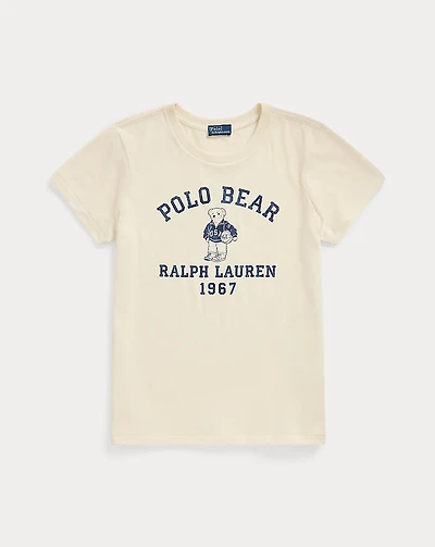 Polo Bear Cotton Jersey Tee