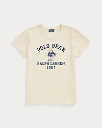Polo Bear Cotton Jersey Tee