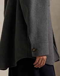 Double-Faced Wool Shirt Jacket