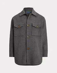 Double-Faced Wool Shirt Jacket