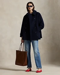 Wool Melton Peacoat