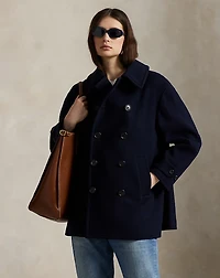 Wool Melton Peacoat