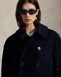 Wool Melton Peacoat