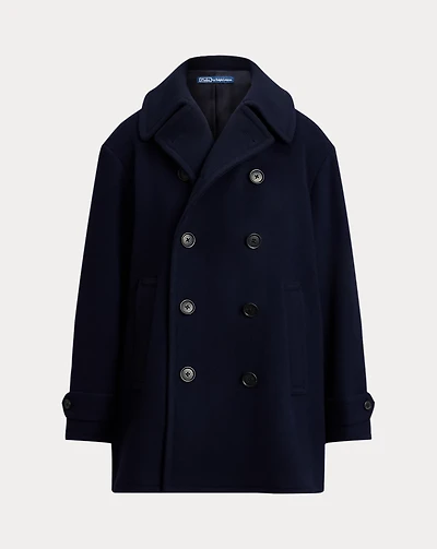 Wool Melton Peacoat