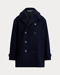 Wool Melton Peacoat