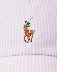 Seersucker Ball Cap