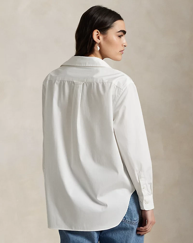 Oversize Fit Cotton Shirt