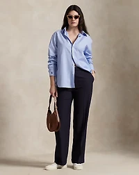 End-On-End Oversize Fit Cotton Shirt