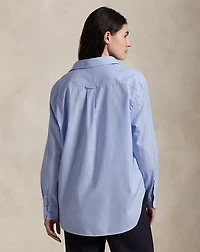 End-On-End Oversize Fit Cotton Shirt