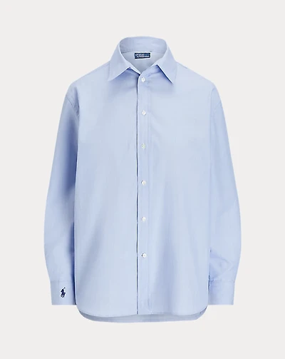 End-On-End Oversize Fit Cotton Shirt