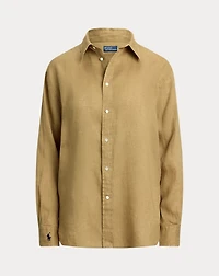 Oversize Fit Linen Shirt