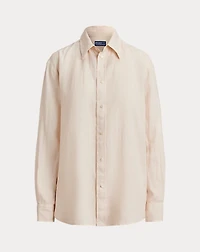 Oversize Fit Linen Shirt
