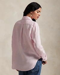 Oversize Fit Linen Shirt