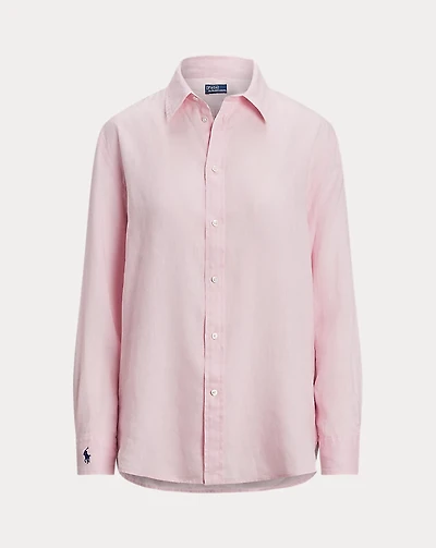 Oversize Fit Linen Shirt