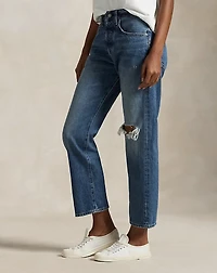 Relaxed Straight Crop Jean
