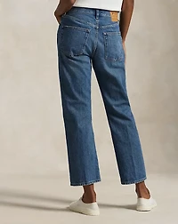 Relaxed Straight Crop Jean