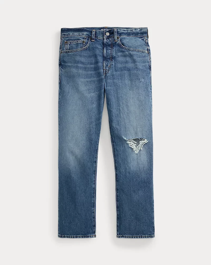 Relaxed Straight Crop Jean