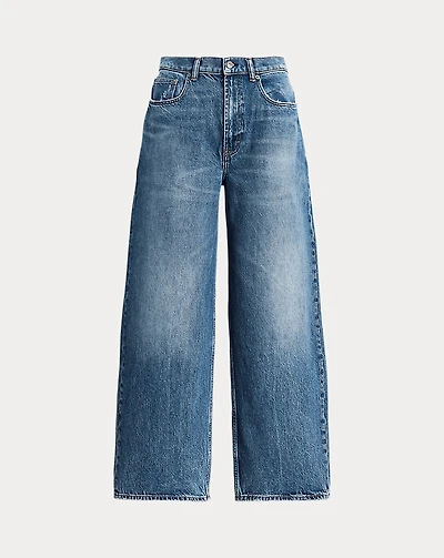 Relaxed Wide-Leg Jean