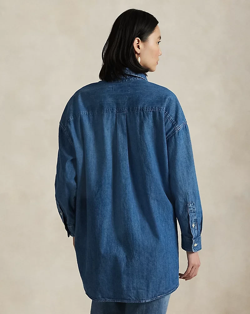 Oversize Denim Shirt