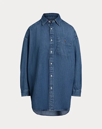 Oversize Denim Shirt