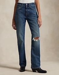 High-Rise Relaxed Straight Jean