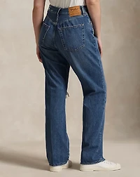 High-Rise Relaxed Straight Jean