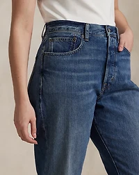 High-Rise Relaxed Straight Jean