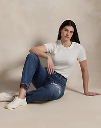 High-Rise Relaxed Straight Jean