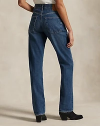 High-Rise Relaxed Straight Jean