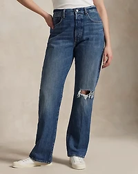High-Rise Relaxed Straight Jean