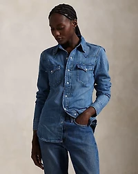 Denim Western Shirt