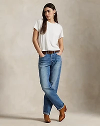 High-Rise Relaxed Straight Jean