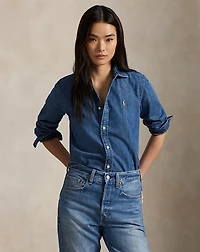 Slim Fit Denim Shirt