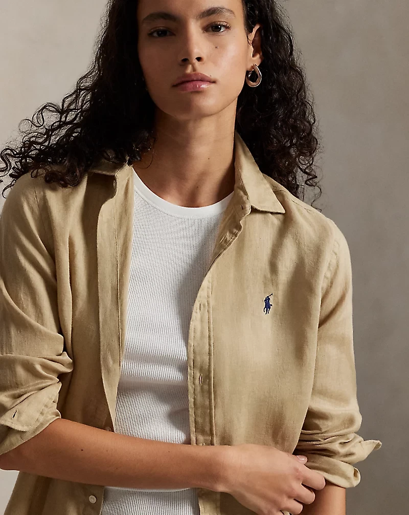 Classic Fit Linen Shirt