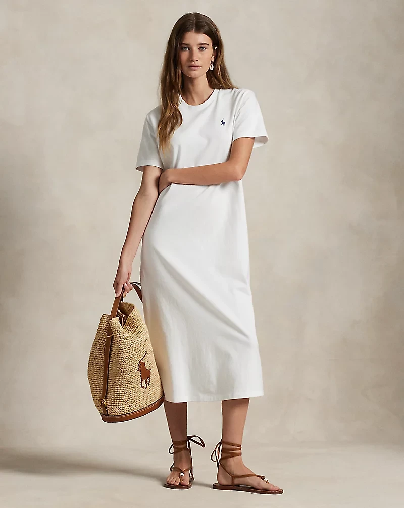 Cotton Jersey Tee Dress