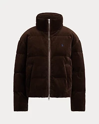 Quilted Corduroy Down Jacket