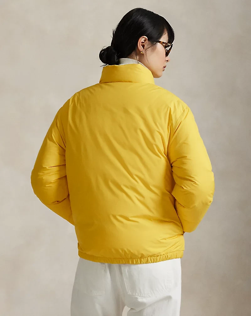 Logo Down Puffer Jacket