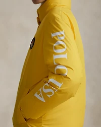 Logo Down Puffer Jacket