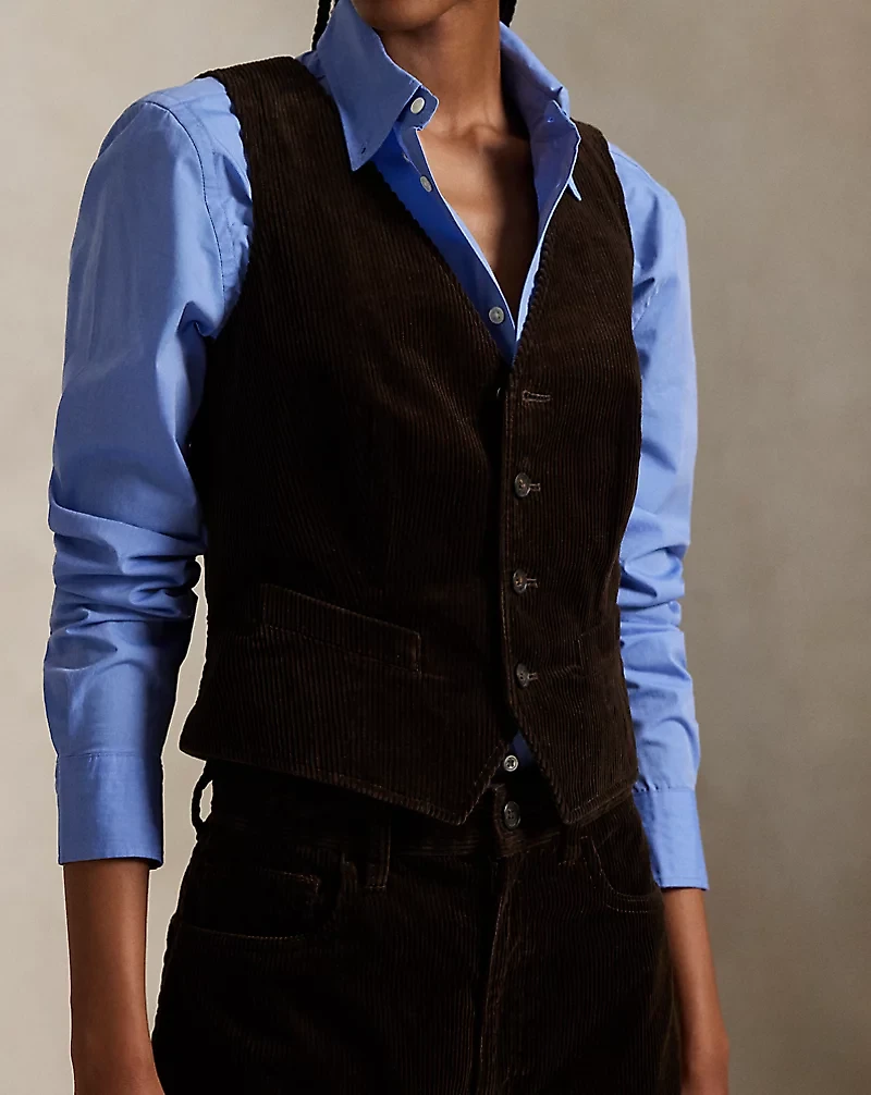 Corduroy Vest