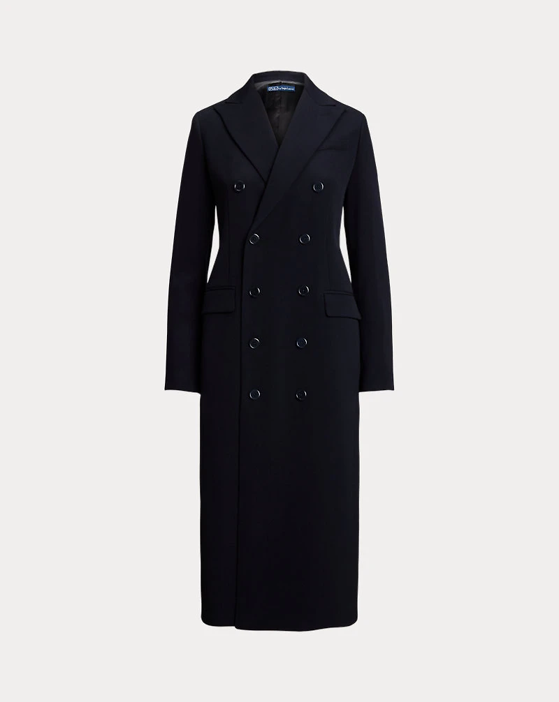 Double-Breasted Wool Coat