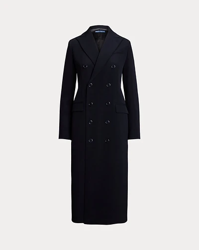 Double-Breasted Wool Coat