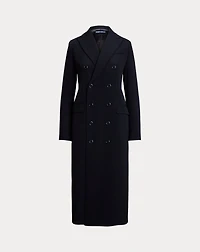 Double-Breasted Wool Coat