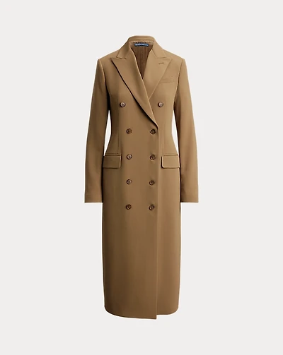 Double-Breasted Wool Coat