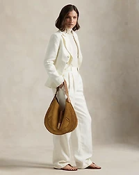Double-Breasted Hemp Blazer