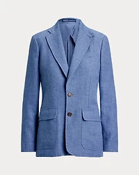 Linen-Cotton Twill Blazer