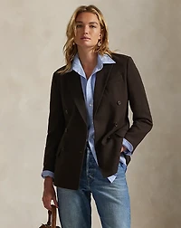 Double-Breasted Wool Blazer
