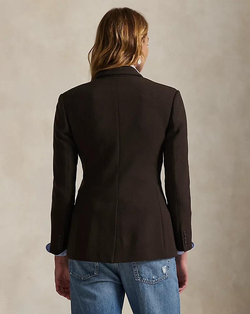 Double-Breasted Wool Blazer