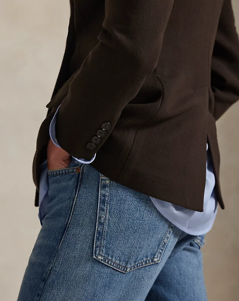 Double-Breasted Wool Blazer