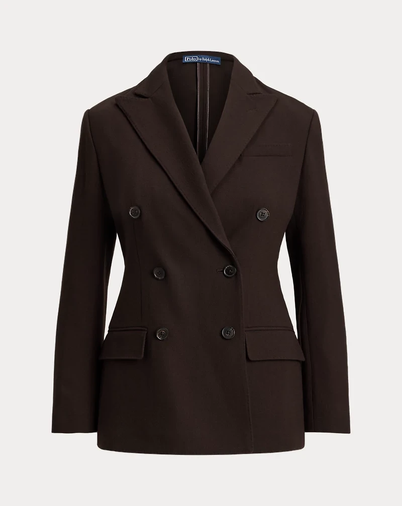 Double-Breasted Wool Blazer