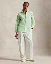 Relaxed Fit Cotton Oxford Shirt